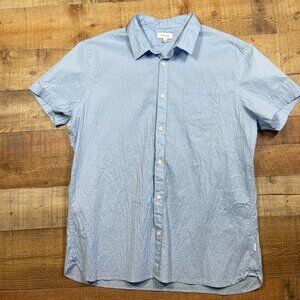 Men's Calvin Klein Blue Button Down Shirt XL